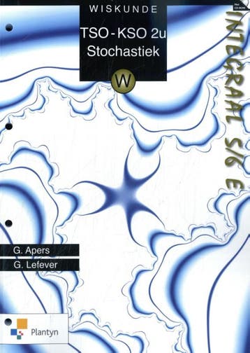 Integraal 5/6 E Stochastiek Leerwerkboek tso/kso (2u) (incl., Boeken, Verzenden, Zo goed als nieuw, Gaby Lefever