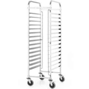 Regaalwagen | KitchenLine | RVS | 15 Etages (EN600x400) |, Zakelijke goederen, Horeca | Keukenapparatuur, Verzenden, Nieuw in verpakking