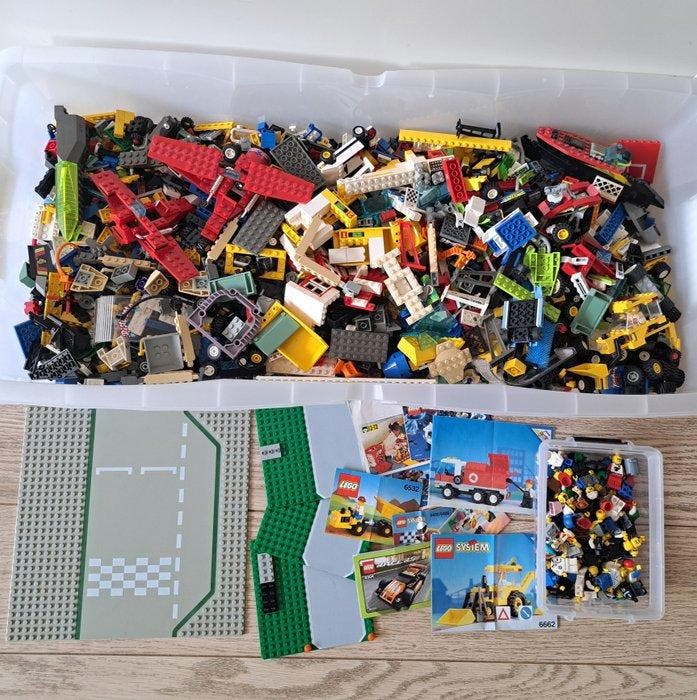 Lego - System - Partij lego met Minifiguren & boekjes -, Enfants & Bébés, Jouets | Duplo & Lego
