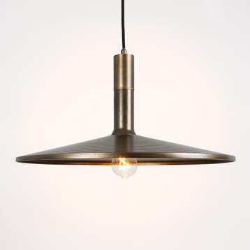hanglampen Hanglamp Roswell Antiek Messing, Verzenden, Nieuw