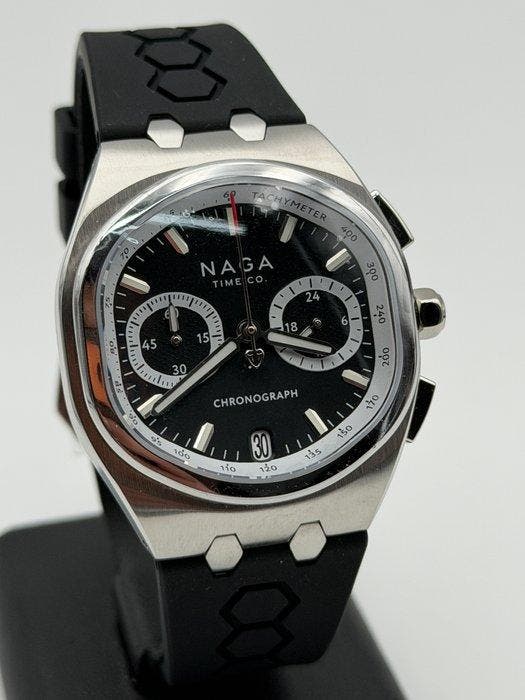 naga time co. - chronograph - Unisexe - 2020 et après, Handtassen en Accessoires, Horloges | Heren