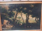 Scuola Francese (XX), firmato O. Lesseur - Paesaggio del