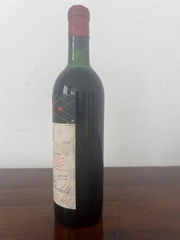 1959 Château Mouton Rothschild - Pauillac 2ème Grand Cru, Nieuw