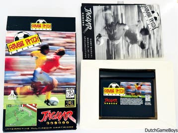 Atari Jaguar - Fever Pitch Soccer + Reg. Card, Games en Spelcomputers, Verzenden, Gebruikt