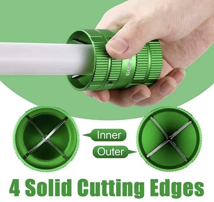 Ontbramer uitbramer, binnen en buitenkant leiding 1/4 to., Autos : Pièces & Accessoires, Climatisation & Chauffage, Envoi