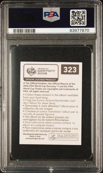 Panini Gianluigi Buffon #323 Panini World Cup Germany 2006 –, Collections