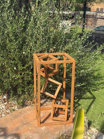 Ana Lucia B.M - Sculpture Corten - XL