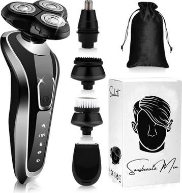5-in-1 Elektrisch Scheerapparaat Mannen met Trimmer S1110 -, Verzenden, Nieuw