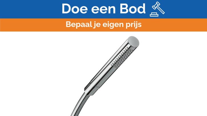 Bieden: Hansgrohe Axor Starck chrome handshower, Watersport en Boten, Navigatiemiddelen en Scheepselektronica, Ophalen of Verzenden