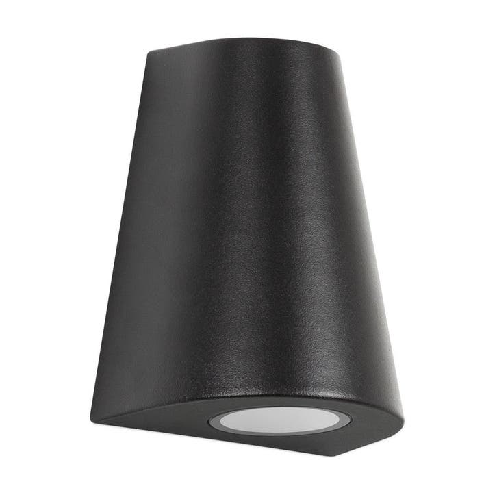 Wandverlichting modern Cone Muurlamp Zwart Buitenverlichting, Tuin en Terras, Buitenverlichting, Verzenden
