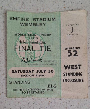 FIFA World Cup Final 1966 England vs West Germany - 1966 -, Nieuw