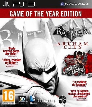 Batman Arkham City Game of the Year Edition (PS3 Games), Ophalen of Verzenden, Zo goed als nieuw