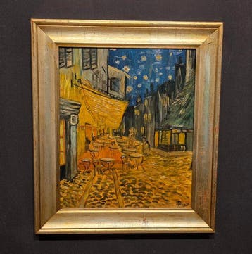 Franse school (XX) - Bar la sera, da Vincent Van Gogh