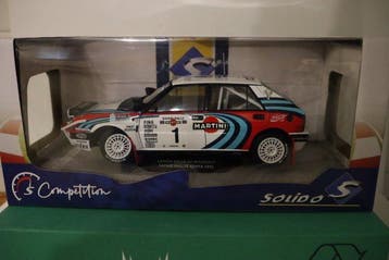 Solido 1:18 - Modelauto (4) - Lancia Delta HF Integrale;, Nieuw