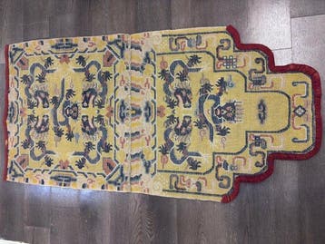 Ningxia troon- en stoelhoes - Wol - China - Qing Dynastie