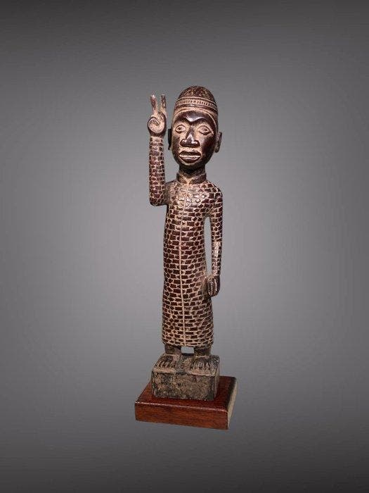 statuet Bakongo (47 cm) - Beschermingsstatuet van de Bakongo, Antiek en Kunst, Kunst | Niet-Westerse kunst