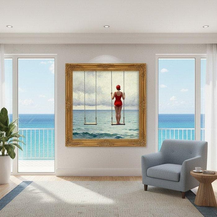 Le Yack - The Weight of the Empty Swing, Antiek en Kunst, Antiek | Overige Antiek