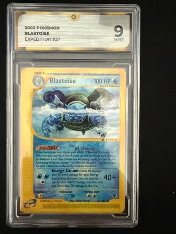 Pokémon - 1 Graded card - Tortank 37/165 - GG 9 - Various, Hobby & Loisirs créatifs, Jeux de cartes à collectionner | Pokémon