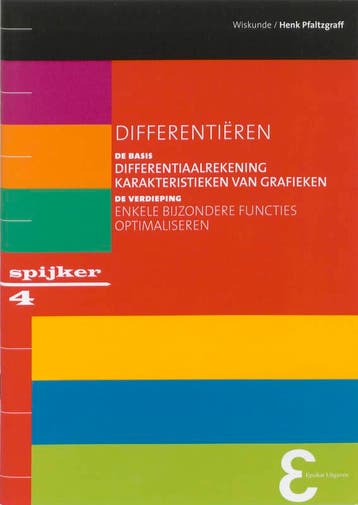 Differentieren / Spijkerreeks / 4 9789050411141, Verzenden, Gelezen, H. Pfaltzgraff
