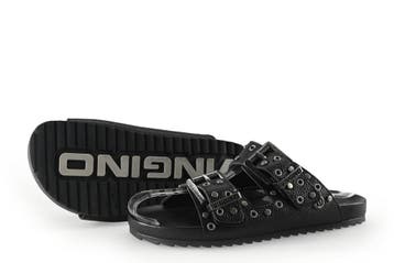 Vingino Sandalen Meisjes in maat 32 Zwart, Verzenden, Jongen of Meisje, Schoenen, Zo goed als nieuw