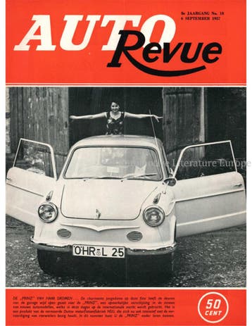 1957 AUTO REVUE MAGAZINE 18 NEDERLANDS