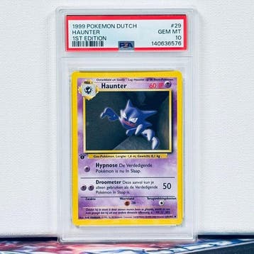 Pokémon Graded card - HAUNTER #29 1ST EDITION - Pokémon -, Hobby & Loisirs créatifs, Jeux de cartes à collectionner | Pokémon