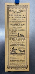 M. Alufre - 3 carteles - Plaza Toros de Valencia (Spain) -