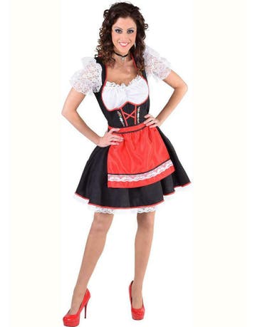 Tiroolse dirndl jurk salzburg, Ophalen of Verzenden