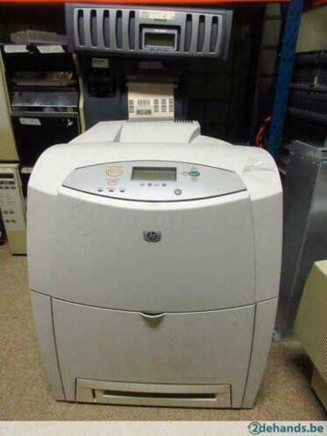 hp 4600dtn duplex color laserjet a4 600 dpi 17 ppm printer, Ophalen of Verzenden