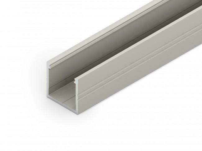 Opbouw profiel 16mm voor LED strip | 2 meter, Huis en Inrichting, Lampen | Losse lampen, Nieuw, Verzenden