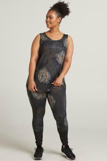 Legging JUDY Zizzi Active print maat l, Verzenden, Nieuw