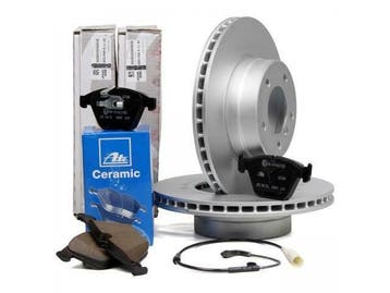 ORIGINELE remschijven van BMW + ATE CERAMIC-pads E60 E61 520, Ophalen of Verzenden, Nieuw