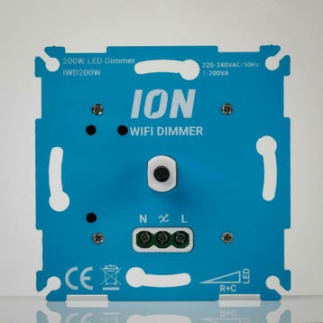 Wi-Fi LED Dimmer 0.3 200 Watt Fase aansnijding + fase, Verzenden, Nieuw