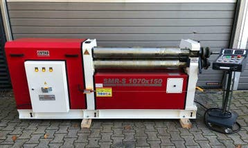 OSTAS plaatwals platenwals rollenwals 1070 x 8 mm, Nieuw