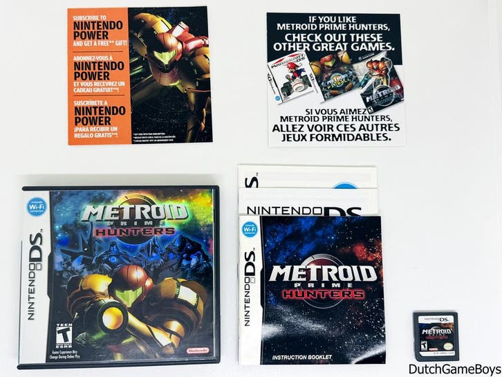 Nintendo DS - Metroid Prime Hunters - USA, Games en Spelcomputers, Games | Nintendo DS, Gebruikt, Verzenden