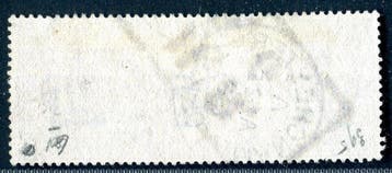 Groot-Brittannië 1884 - Victoria, £ 1 bruin-lila, watermerk, Gestempeld
