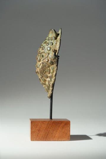 Een bronzen masker - Benin - Nigeria