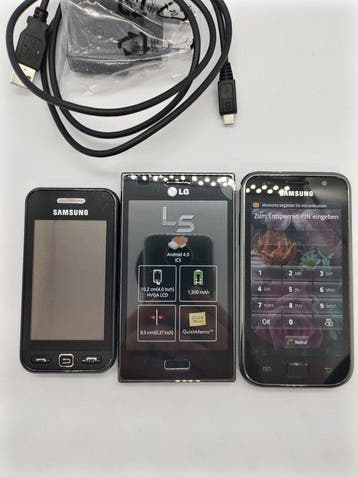 LG, Samsung LG Optimus L5 -Samsung Galaxy S Plus - Samsung, Nieuw