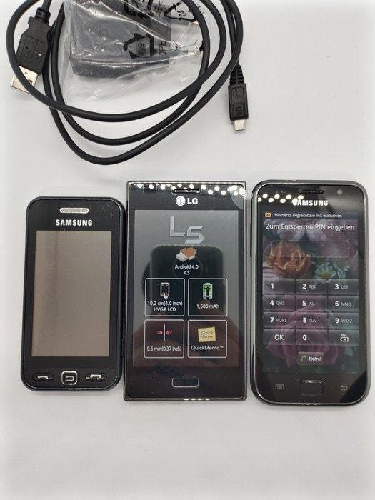 LG, Samsung LG Optimus L5 -Samsung Galaxy S Plus - Samsung, Games en Spelcomputers, Spelcomputers | Overige Accessoires