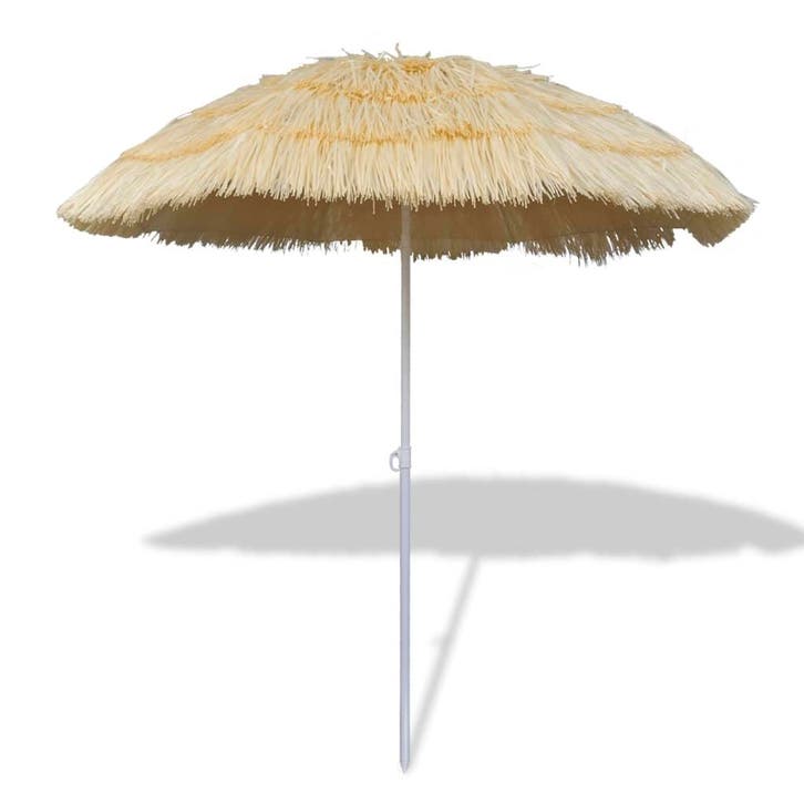 vidaXL Strandparasol kantelbaar Hawaii-stijl, Tuin en Terras, Parasols, Nieuw, Verzenden