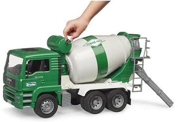Bruder MAN TGA vrachtwagen met cementmixer (Binnenspeelgoed), Verzenden, Nieuw
