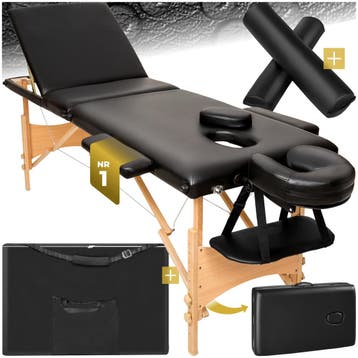 3 zones massagetafel-set Daniel met vulling, Verzenden