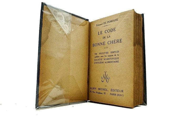 Édouard De Pomiane - Le Code de la Bonne Chère - 1948, Antiek en Kunst, Antiek | Boeken en Manuscripten