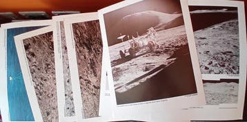 NASA - (9) X Apollo 15 (1971) Lithos. Govt. Printing Office, Antiek en Kunst