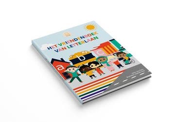 Het vriendenboek van Letterlaan 9789464590777 Sara Torfs, Boeken, Verzenden, Zo goed als nieuw, Sara Torfs