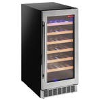 Wijnkoelkast | MILLEBOLLE EVO | 106L (34x 75cl) | RVS/Zwart, Verzenden, Nieuw in verpakking