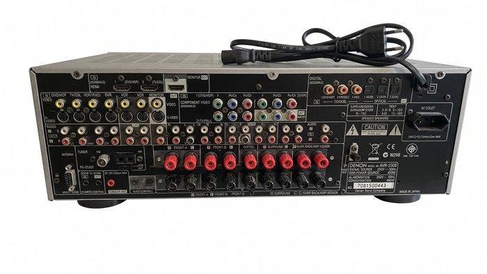 Denon - AVR-2308 Solid state meerkanaals receiver, TV, Hi-fi & Vidéo, Radios