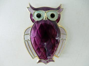 Sans prix de réserve - David-Andersen - Broche Argent,