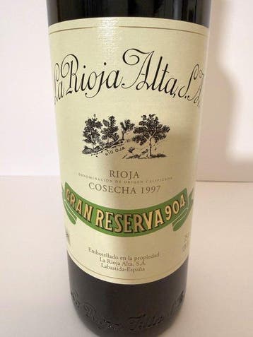 1997 La Rioja Alta, 904 - Rioja Gran Reserva - 1 Bouteille, Nieuw