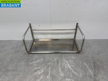 Etagère murale en acier inoxydable 106 x 50 cm Horeca, Verzenden